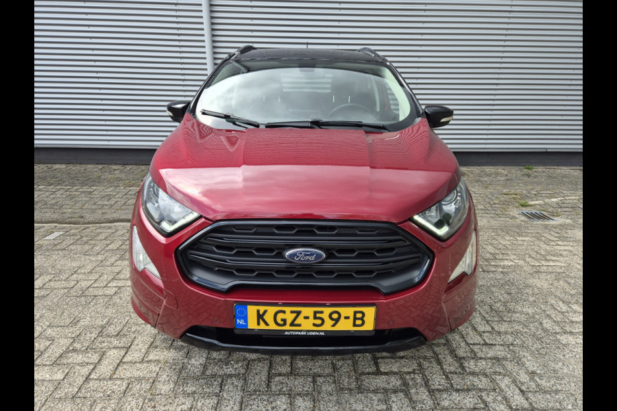 Ford EcoSport 1.0 EcoBoost Titanium,Automaat,Navigatie,stoel-stuur-voorruit verwarming,schuifdak