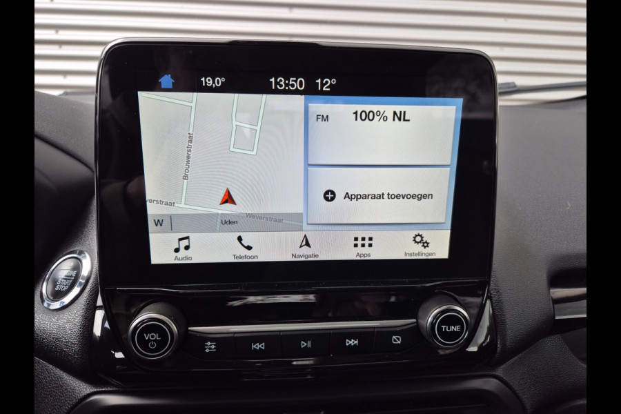 Ford EcoSport 1.0 EcoBoost Titanium,Automaat,Navigatie,stoel-stuur-voorruit verwarming,schuifdak