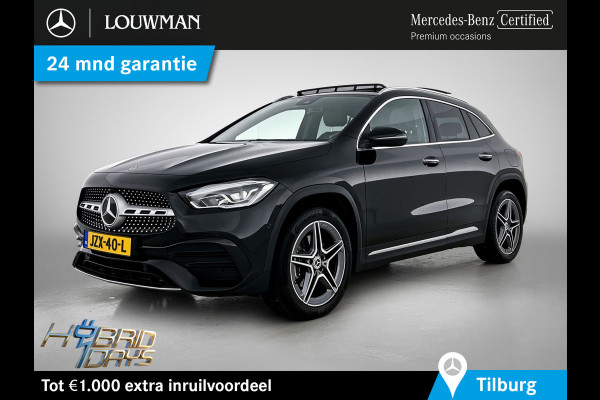 Mercedes-Benz GLA 250 e AMG Plug-In Hybride | Panoramadak | Trekhaak | Sfeerverlichting | Keyless Go | Parkeerpakket met Camera | Inclusief 24 maanden Mercedes-Benz Certified garantie voor Europa.