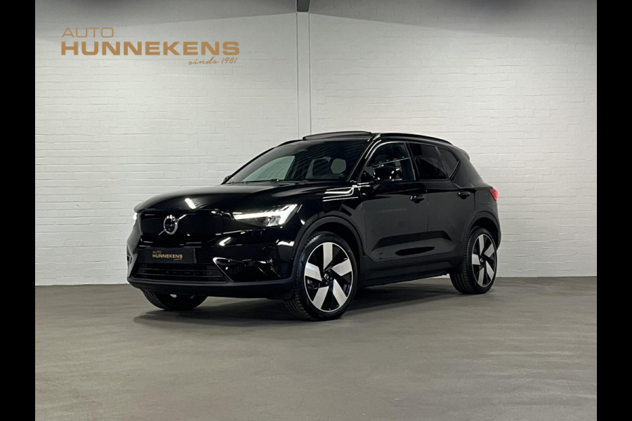Volvo XC40 Recharge Single motor Ultimate Open dak | Adapt. Cruise | 360 camera | Stuur-/stoelverwarming | Harman Kardon | Carplay
