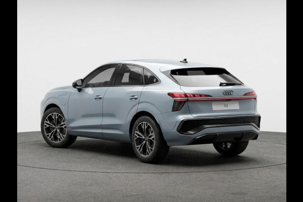Audi Q3 Sportback S edition e-hybrid 272 pk | Techniekpakket plus | Glazen panoramadak | Optiekpakket zwart | 19'' lichtmetalen velgen |