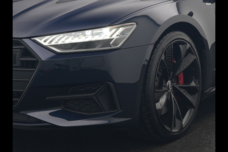 Audi A7 Sportback 50 TFSI e Quattro 2x S Line PHEV 299pk | Trekhaak Af Fabriek | Panodak | Head Up | Adaptive Cruise | Bang & Olufsen | 360 Camera | Alcantara Sportstoelen Memory & Verwarmd | Matrix LED | Stuur Verwarmd | Sfeerverlichting | Keyless | Plug In Hybrid |