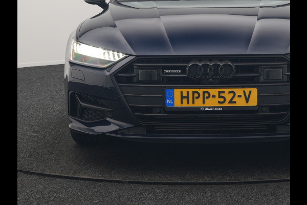 Audi A7 Sportback 50 TFSI e Quattro 2x S Line PHEV 299pk | Trekhaak Af Fabriek | Panodak | Head Up | Adaptive Cruise | Bang & Olufsen | 360 Camera | Alcantara Sportstoelen Memory & Verwarmd | Matrix LED | Stuur Verwarmd | Sfeerverlichting | Keyless | Plug In Hybrid |