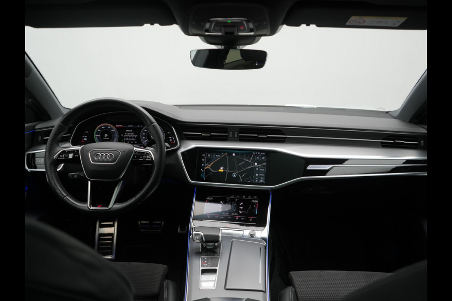 Audi A7 Sportback 50 TFSI e Quattro 2x S Line PHEV 299pk | Trekhaak Af Fabriek | Panodak | Head Up | Adaptive Cruise | Bang & Olufsen | 360 Camera | Alcantara Sportstoelen Memory & Verwarmd | Matrix LED | Stuur Verwarmd | Sfeerverlichting | Keyless | Plug In Hybrid |
