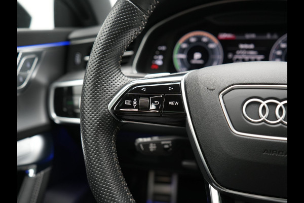 Audi A7 Sportback 50 TFSI e Quattro 2x S Line PHEV 299pk | Trekhaak Af Fabriek | Panodak | Head Up | Adaptive Cruise | Bang & Olufsen | 360 Camera | Alcantara Sportstoelen Memory & Verwarmd | Matrix LED | Stuur Verwarmd | Sfeerverlichting | Keyless | Plug In Hybrid |