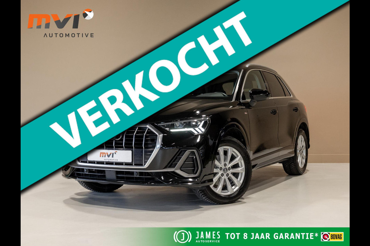Audi Q3 35 TFSI S-line / 150pk / Lederen bekleding / Stoelverwarming / Navigatie /