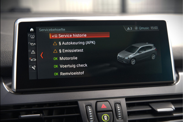 BMW 2 Serie Active Tourer 218i High Executive Luxury Line | Panoramadak | Stoelverwarming | Head-Up Display | Parkeersensoren | Navigatie | Trekhaak | Cruise Control | Climate Control | NAP