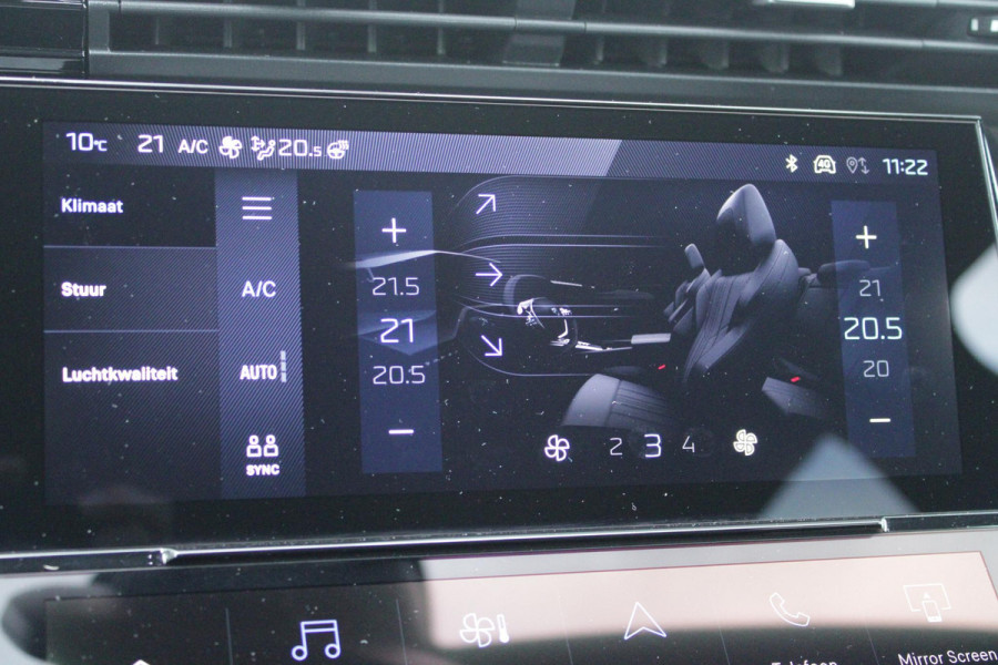 Peugeot 408 1.2 Hybrid 145PK AUTOMAAT GT | 360° CAMERA | DODEHOEK DETECTIE | KEYLESS ENTRY/START | ADAPTIVE CRUISE CONTROL | NAVIGATIE | DRAADLOZE APPLE CARPLAY/ANDROID AUTO | PARKEERSENSOREN VOOR + ACHTER | LED MATRIX KOPLAMPEN | 18" LICHTMETALEN VELGEN | ELEKTRISCH BEDIENBARE ACHTERKLEP | CLIMATE CONTROL | STUUR VERWARMING |