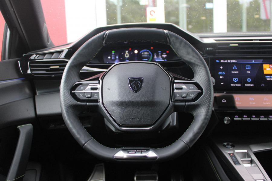 Peugeot 408 1.2 Hybrid 145PK AUTOMAAT GT | 360° CAMERA | DODEHOEK DETECTIE | KEYLESS ENTRY/START | ADAPTIVE CRUISE CONTROL | NAVIGATIE | DRAADLOZE APPLE CARPLAY/ANDROID AUTO | PARKEERSENSOREN VOOR + ACHTER | LED MATRIX KOPLAMPEN | 18" LICHTMETALEN VELGEN | ELEKTRISCH BEDIENBARE ACHTERKLEP | CLIMATE CONTROL | STUUR VERWARMING |