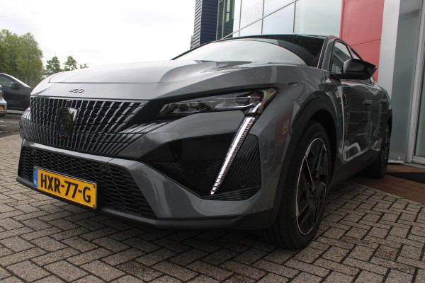 Peugeot 408 1.2 Hybrid 145PK AUTOMAAT GT | 360° CAMERA | DODEHOEK DETECTIE | KEYLESS ENTRY/START | ADAPTIVE CRUISE CONTROL | NAVIGATIE | DRAADLOZE APPLE CARPLAY/ANDROID AUTO | PARKEERSENSOREN VOOR + ACHTER | LED MATRIX KOPLAMPEN | 18" LICHTMETALEN VELGEN | ELEKTRISCH BEDIENBARE ACHTERKLEP | CLIMATE CONTROL | STUUR VERWARMING |