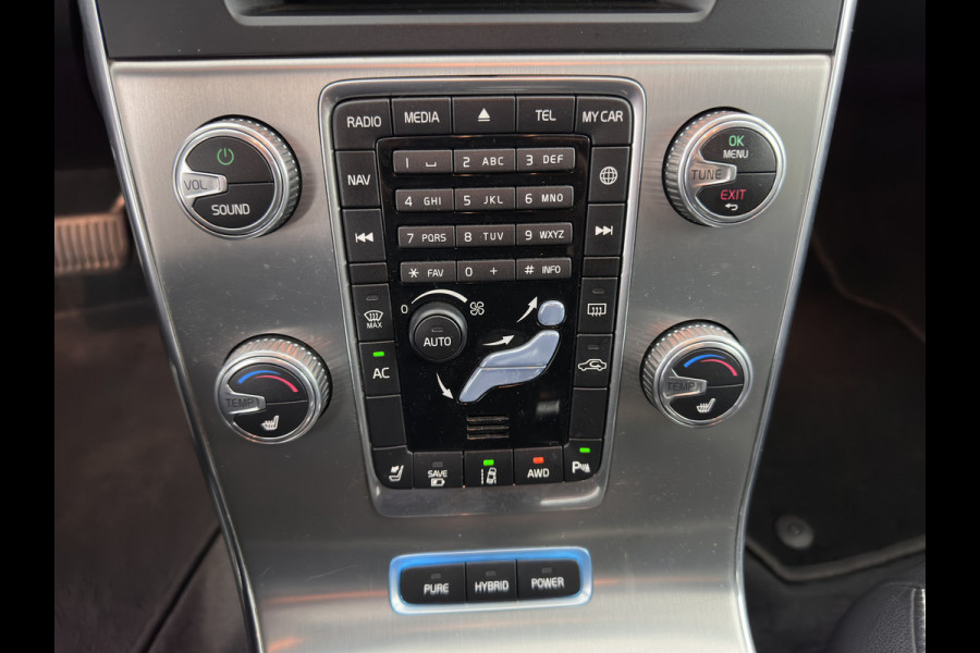Volvo V60 2.4 D5 Twin Engine Summum Aut. *LEATHER | ADAPTIVE-CRUISE | XENON | MEMORY-PACK | HEATED-COMFORTSEATS | PRIVACY-GLASS | NAVI-FULLMAP | ECC | PDC | 18''ALU*