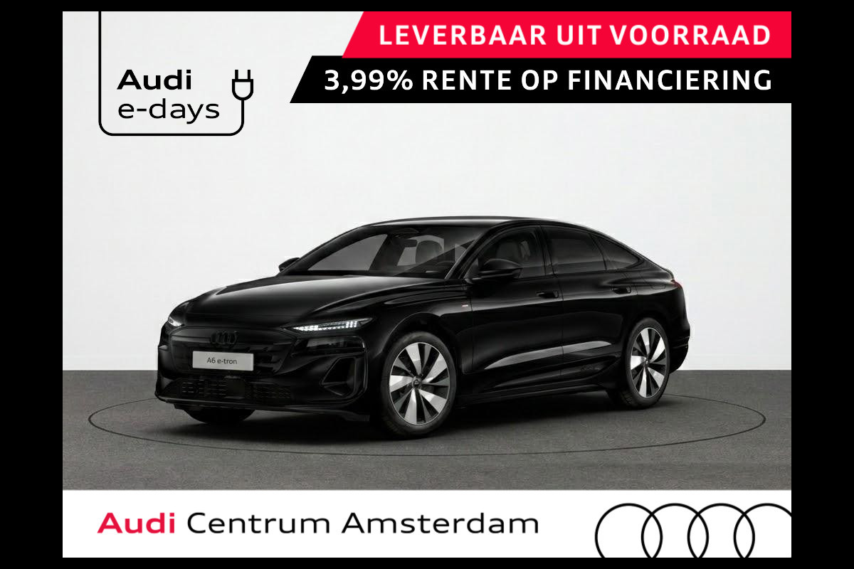 Audi A6 Sportback e-tron S edition e-tron 83 kWh 286 pk | Techniekpakket plus | Privacy glas | MMI-bijrijdersscherm | 20'' LM velgen |