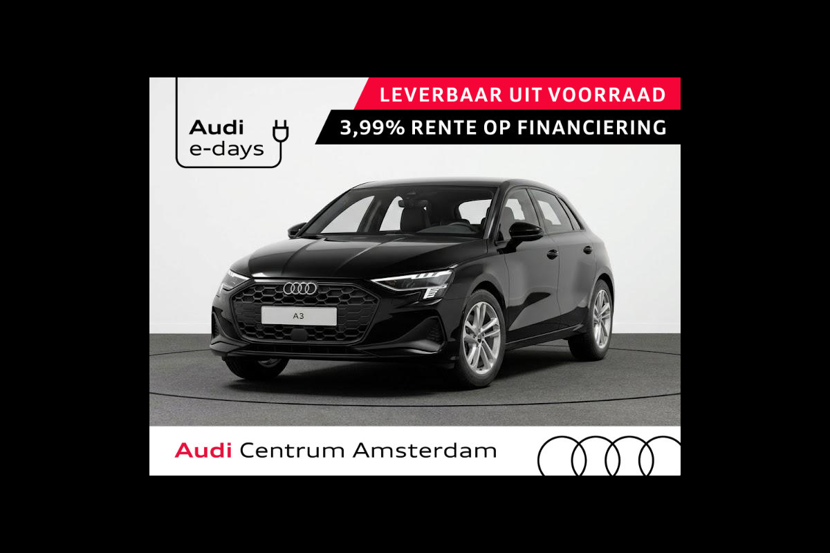 Audi A3 Sportback Pro Line 40 TFSI e 204 pk | Digitaal dashboard | Apple carplay | Stoelverwarming voor | Airconditioning |