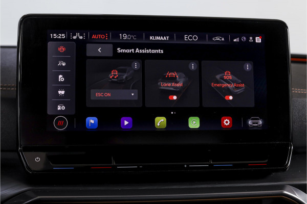 CUPRA Leon Sportstourer 1.4 e-Hybrid 245 PK VZ Performance | Elek. Trekhaak | Memory | Dig. Cockpit | Adapt. Cruise | Stoel-+Stuurverw. | Leder | Camera | NAV+App. Connect | ECC | LM 19" |
