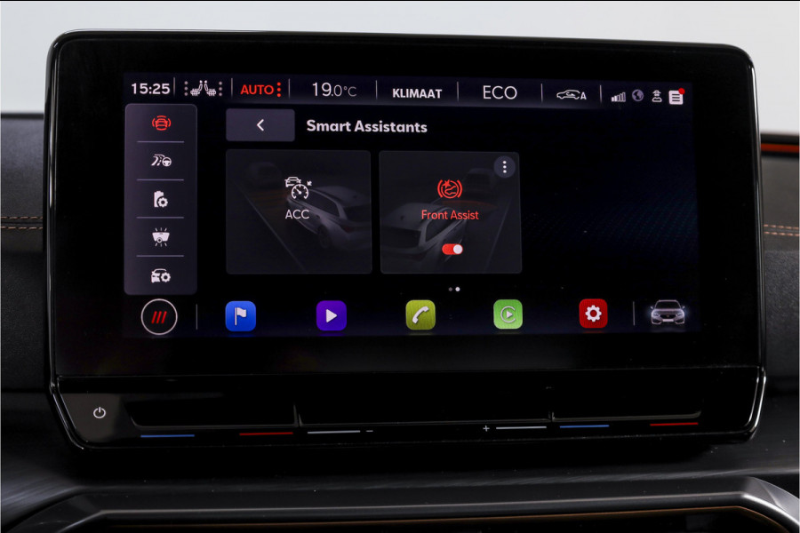 CUPRA Leon Sportstourer 1.4 e-Hybrid 245 PK VZ Performance | Elek. Trekhaak | Memory | Dig. Cockpit | Adapt. Cruise | Stoel-+Stuurverw. | Leder | Camera | NAV+App. Connect | ECC | LM 19" |