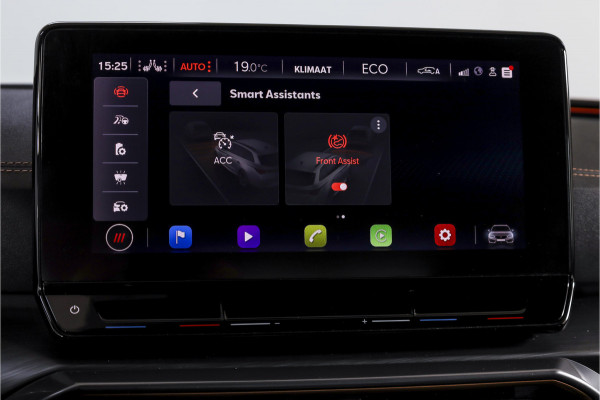 CUPRA Leon Sportstourer 1.4 e-Hybrid 245 PK VZ Performance | Elek. Trekhaak | Memory | Dig. Cockpit | Adapt. Cruise | Stoel-+Stuurverw. | Leder | Camera | NAV+App. Connect | ECC | LM 19" |