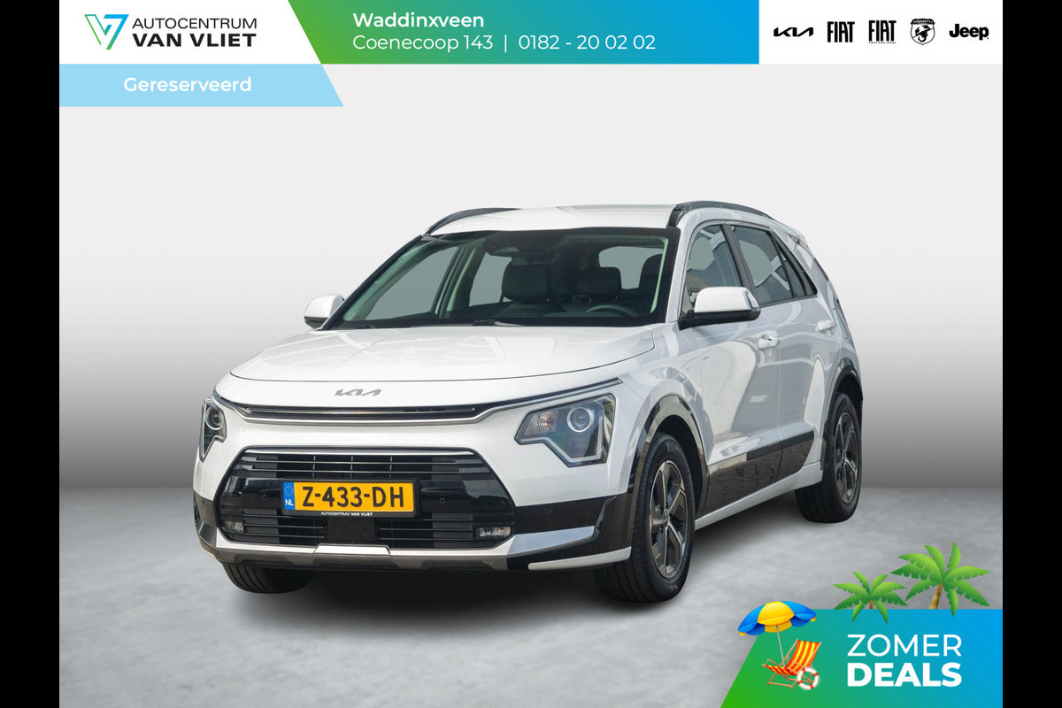 Kia Niro 1.6 GDi Hybrid DynamicLine l navigatie l apple car play android auto l Alarm