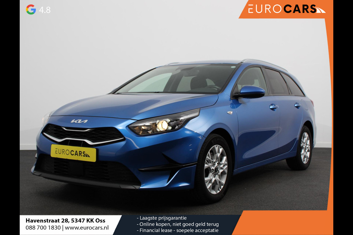 Kia Ceed Sportswagon 1.0 T-GDi DynamicLine Navigatie Apple Carplay/Android auto Climate control Adaptieve Cruise control LED Achteruitrijcamera Stuurverwarming Stoelverwarming Apple Carplay/ Android Auto Lichtmetalen velgen Navigatie Radio