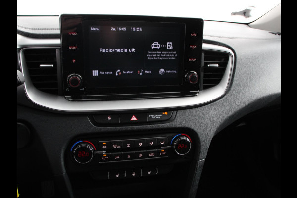 Kia Ceed Sportswagon 1.0 T-GDi DynamicLine Navigatie Apple Carplay/Android auto Climate control Adaptieve Cruise control LED Achteruitrijcamera Stuurverwarming Stoelverwarming Apple Carplay/ Android Auto Lichtmetalen velgen Navigatie Radio