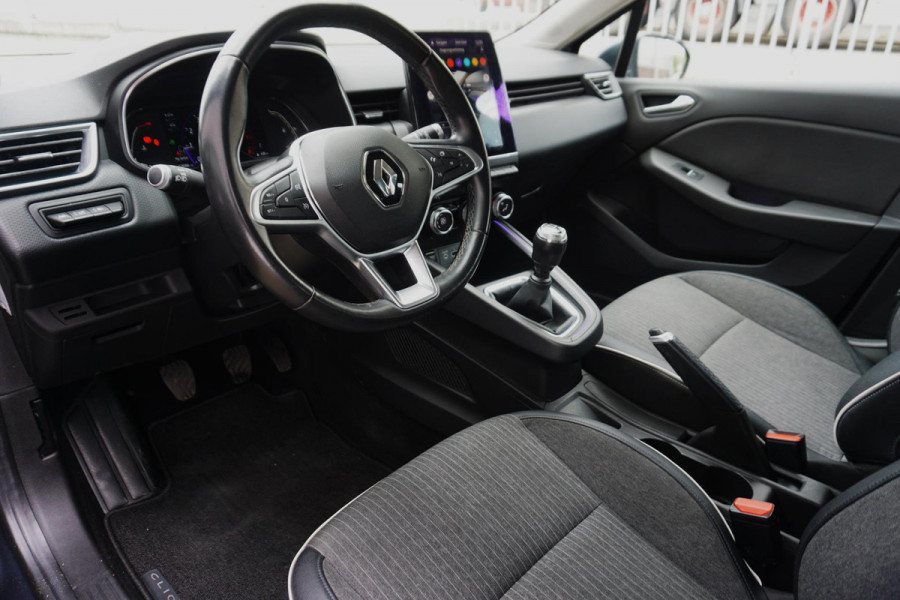Renault Clio 1.0 TCe Intens/Half leer/Groot navigatie/Carplay/ Camera.