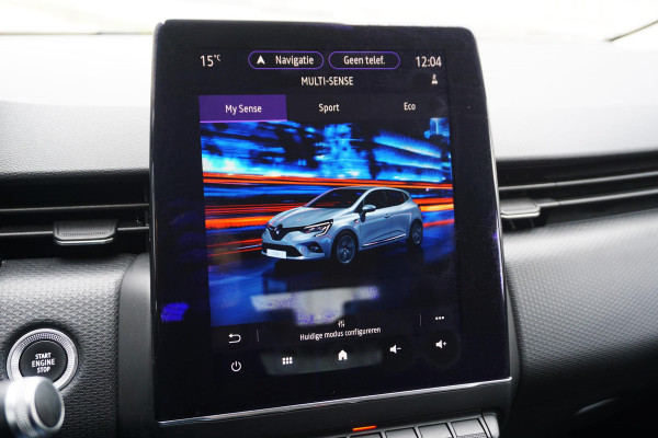 Renault Clio 1.0 TCe Intens/Half leer/Groot navigatie/Carplay/ Camera.