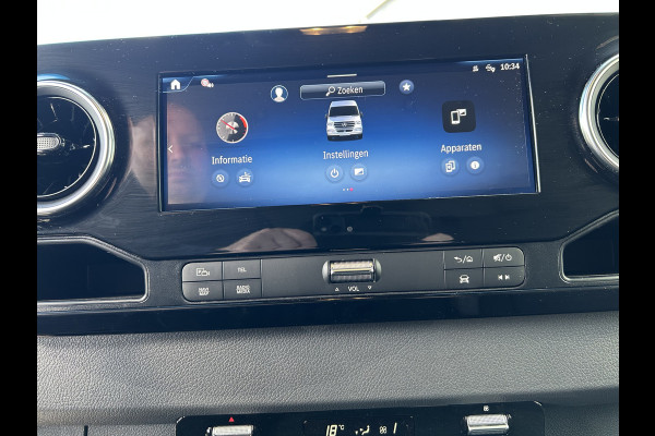 Mercedes-Benz eSprinter 320 L2 Pro 81kWh / Snel laden 115Kw / Trekhaak / MBUX / Navigatie / Camera / Cruise control / Airco / 270 Graden achterdeuren