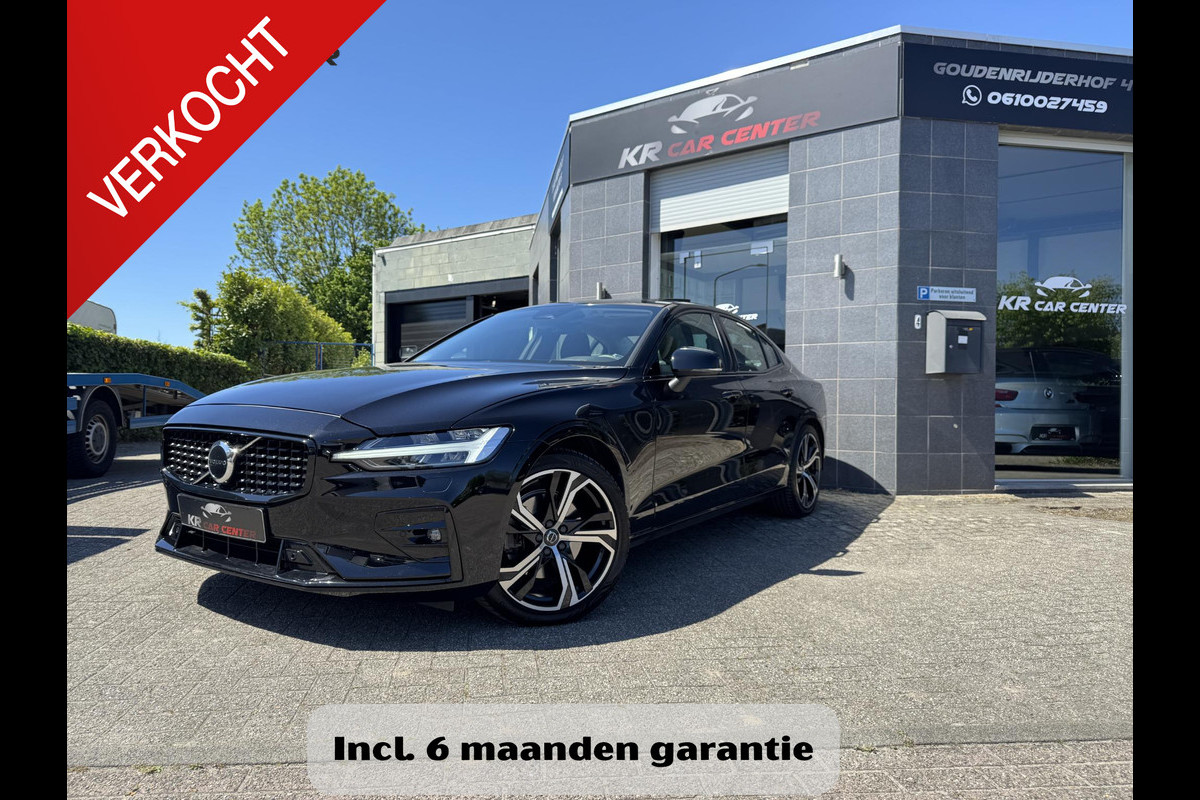 Volvo S60 2.0 B4 Ultimate Dark PANO-H&K-HUD-MEMORY-ACC-NAP