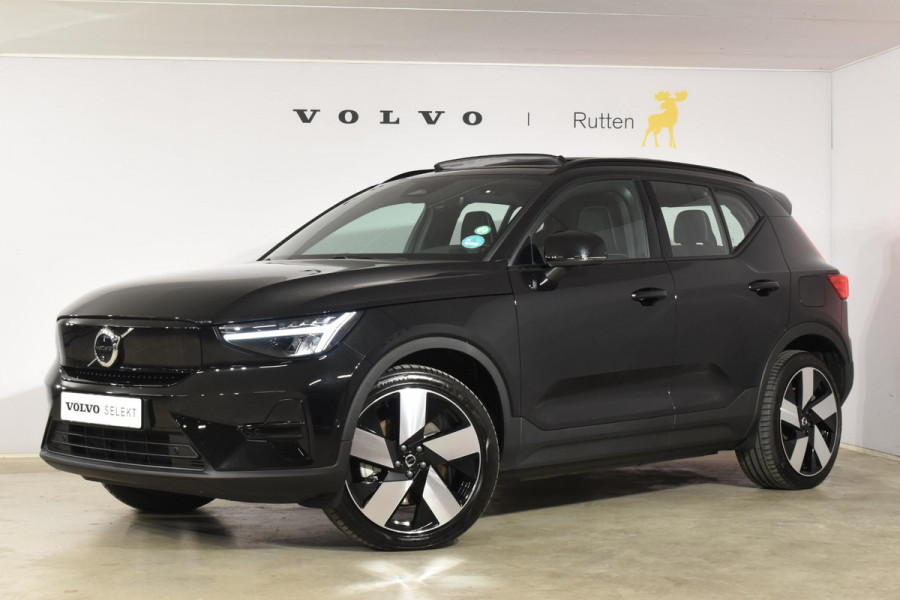 Volvo EX40 Single Motor Extended Range Ultra 82 kWh Navigatie / 360 Camera / 20'' velgen / Panorama schuif-kanteldak / Harman Kardon / Elektrisch verstelbare stoelen met geheugen / Stoelverwarming / Stuurverwarming