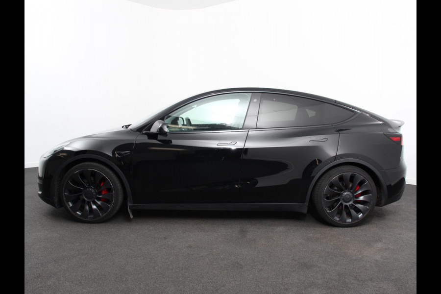 Tesla Model Y Performance Long Range AWD 75 kWh Climate control Adaptieve cruise control Achteruitrijcamera Panoramadak Keyless Stuurverwarming Stoelverwarming LED Navigatie Parkeersensoren