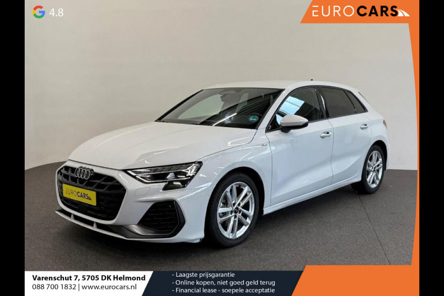Audi A3 Sportback 35 TFSI S Edition SONOS Premium Audio Airco ECC Navigatie Carplay Full LED Elektr. Sportstoelen PDC VA + Camera Adaptive Cruise Control Head Up Display