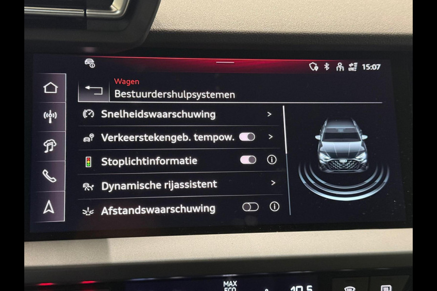 Audi A3 Sportback 35 TFSI S Edition SONOS Premium Audio Airco ECC Navigatie Carplay Full LED Elektr. Sportstoelen PDC VA + Camera Adaptive Cruise Control Head Up Display
