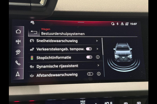 Audi A3 Sportback 35 TFSI S Edition SONOS Premium Audio Airco ECC Navigatie Carplay Full LED Elektr. Sportstoelen PDC VA + Camera Adaptive Cruise Control Head Up Display