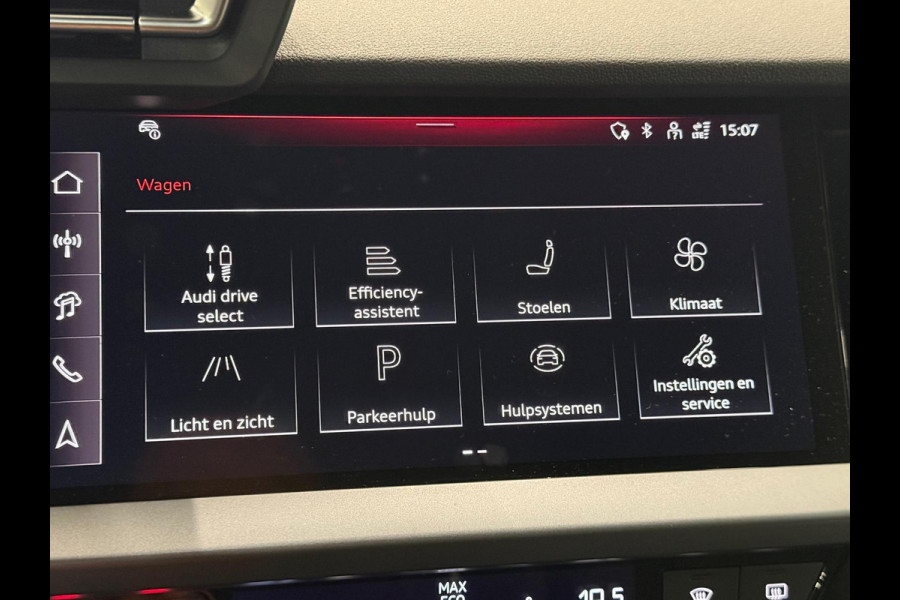 Audi A3 Sportback 35 TFSI S Edition SONOS Premium Audio Airco ECC Navigatie Carplay Full LED Elektr. Sportstoelen PDC VA + Camera Adaptive Cruise Control Head Up Display