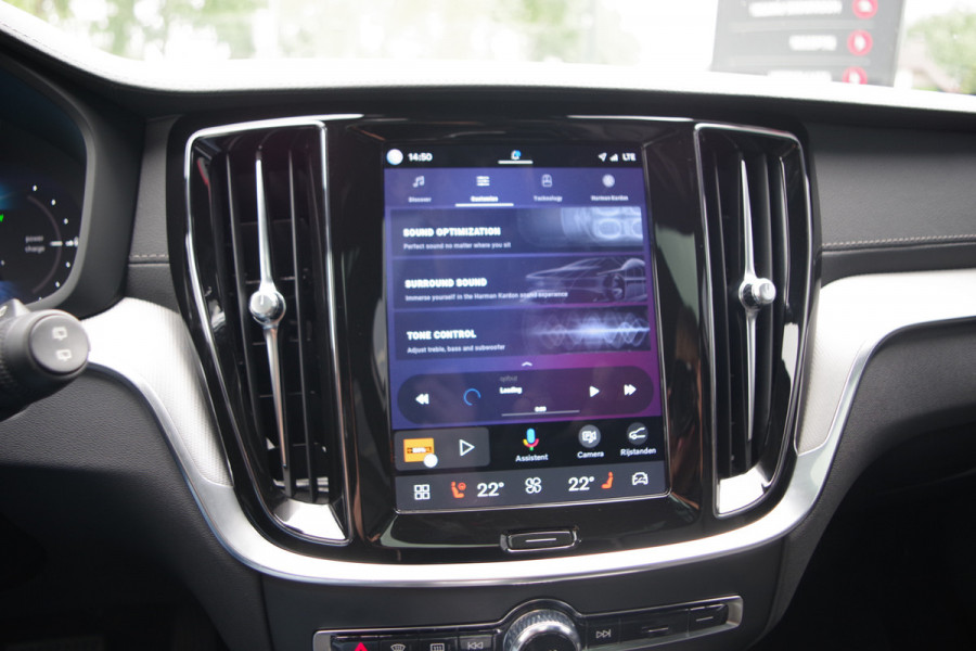 Volvo V60 2.0 T8 Plug-in Hybrid 456 PK AWD Ultimate Dark, Panoramadak, H/K Sound, 360 Camera