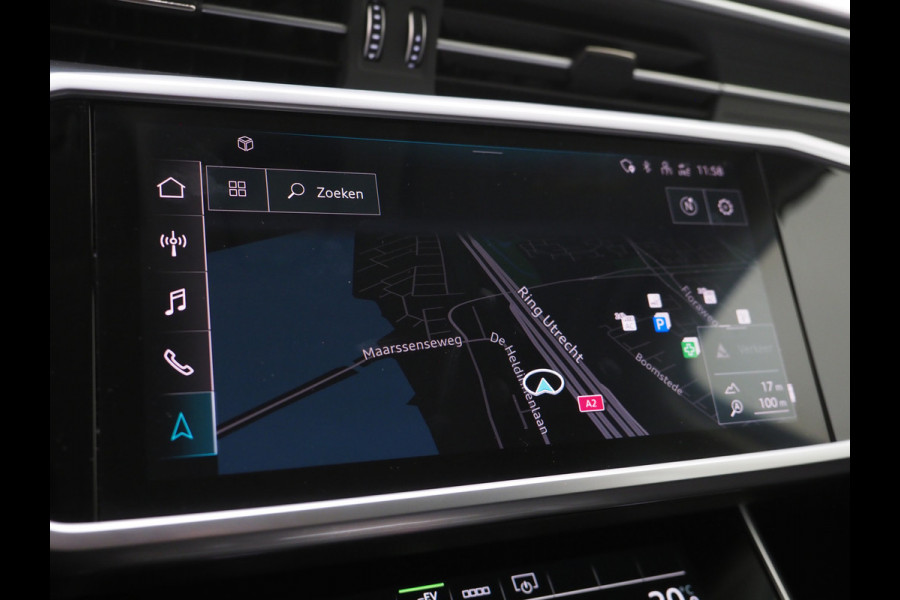 Audi A6 Avant 50 TFSI e quattro | Honeycomb Leder | Memory | Stoelverwarming | Cruise | DAB | Carplay