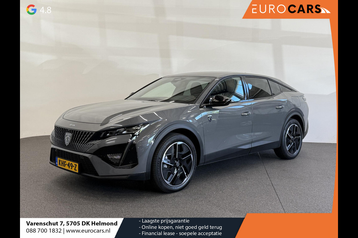 Peugeot 408 1.6 PHEV GT 225pk Automaat Camera Navigatie Climate control Cruise control LED Parkeersensoren Leder Apple Carplay Android Auto Vitual cockpit