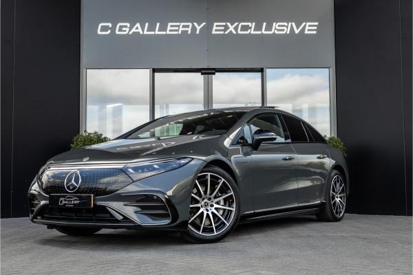 Mercedes-Benz EQS 450+ AMG Line 108 kWh - Origineel NL | Burmester | Passenger Display | 4x Stoelkoeling | Massage