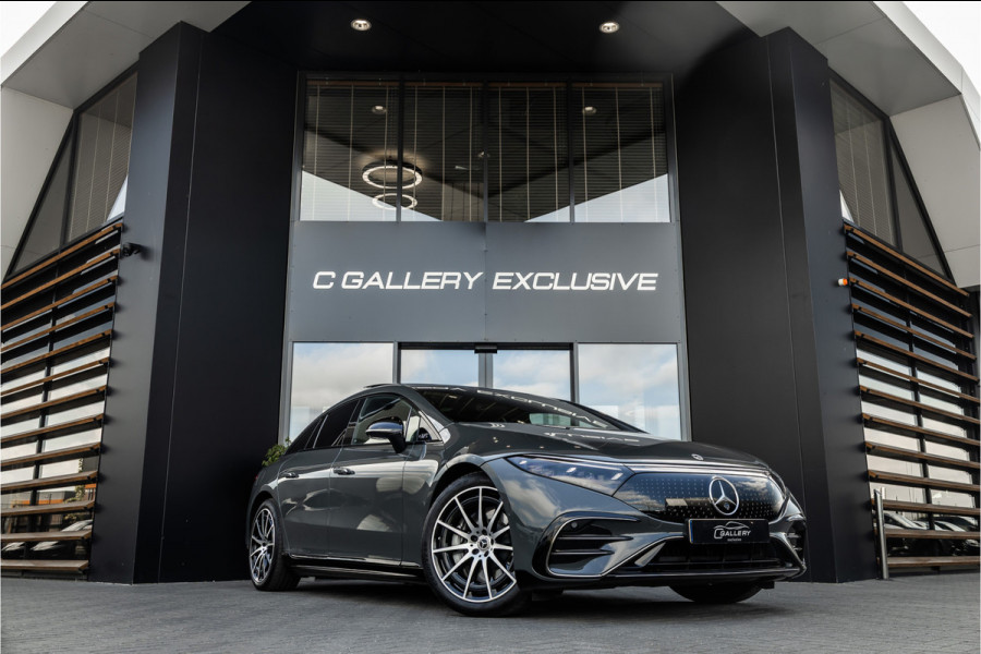 Mercedes-Benz EQS 450+ AMG Line 108 kWh - Origineel NL | Burmester | Passenger Display | 4x Stoelkoeling | Massage