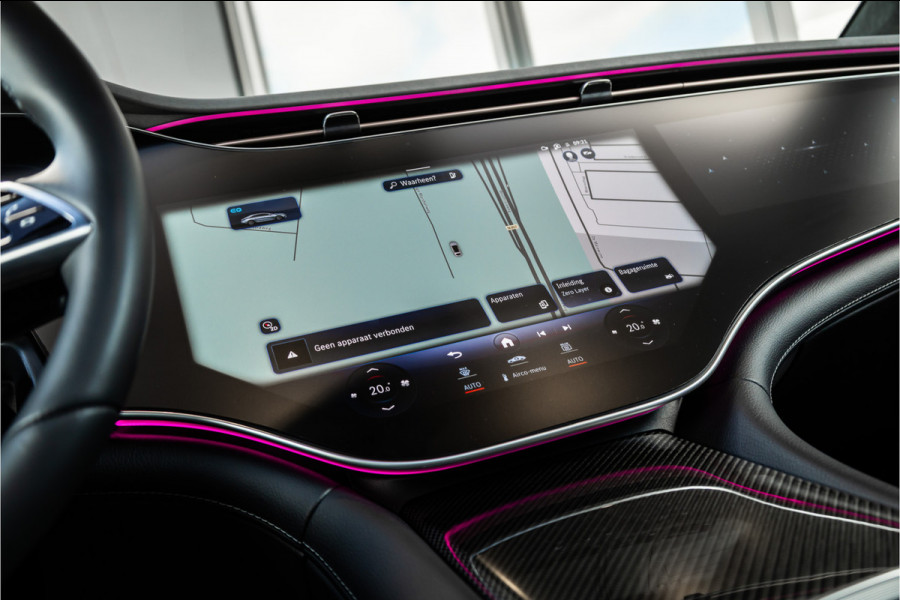 Mercedes-Benz EQS 450+ AMG Line 108 kWh - Origineel NL | Burmester | Passenger Display | 4x Stoelkoeling | Massage