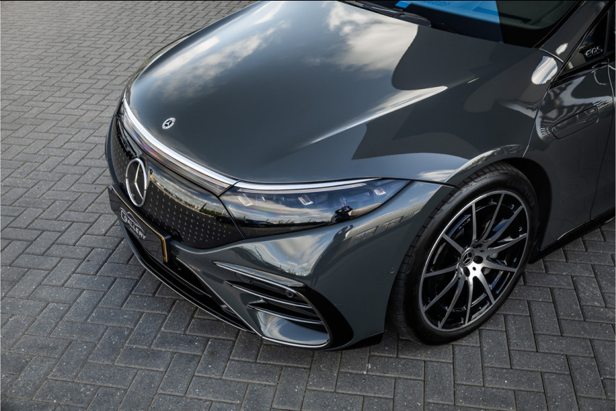 Mercedes-Benz EQS 450+ AMG Line 108 kWh - Origineel NL | Burmester | Passenger Display | 4x Stoelkoeling | Massage