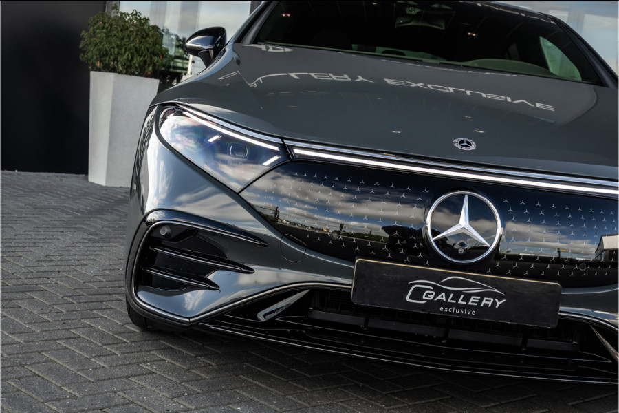 Mercedes-Benz EQS 450+ AMG Line 108 kWh - Origineel NL | Burmester | Passenger Display | 4x Stoelkoeling | Massage