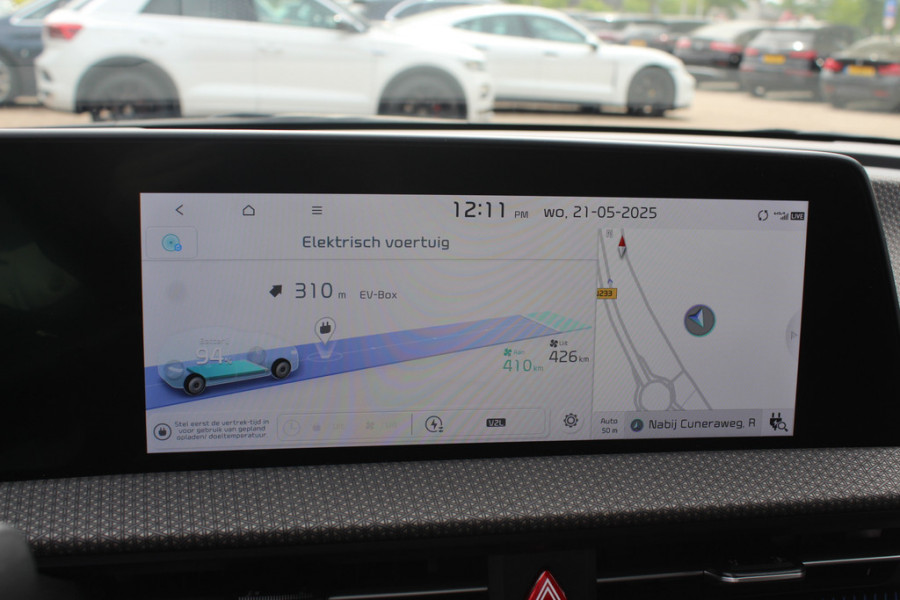 Kia Ev6 Plus Advanced AWD 77.4 kWh / Panoramadak / Camera / Keyless / ACC / Leder / Navigatie / 20'' / Stoelventilatie / V2L / Meridian / Dodehoek / DAB / Warmtepomp / Premium audio