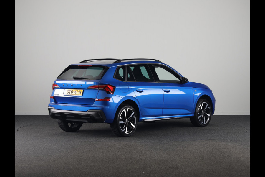 Škoda Kamiq 1.0 TSI Monte Carlo 115 pk | Verlengde garantie | Navigatie via App | Panoramadak | Parkeersensoren | Achteruitrijcamera | Adaptieve cruise controle