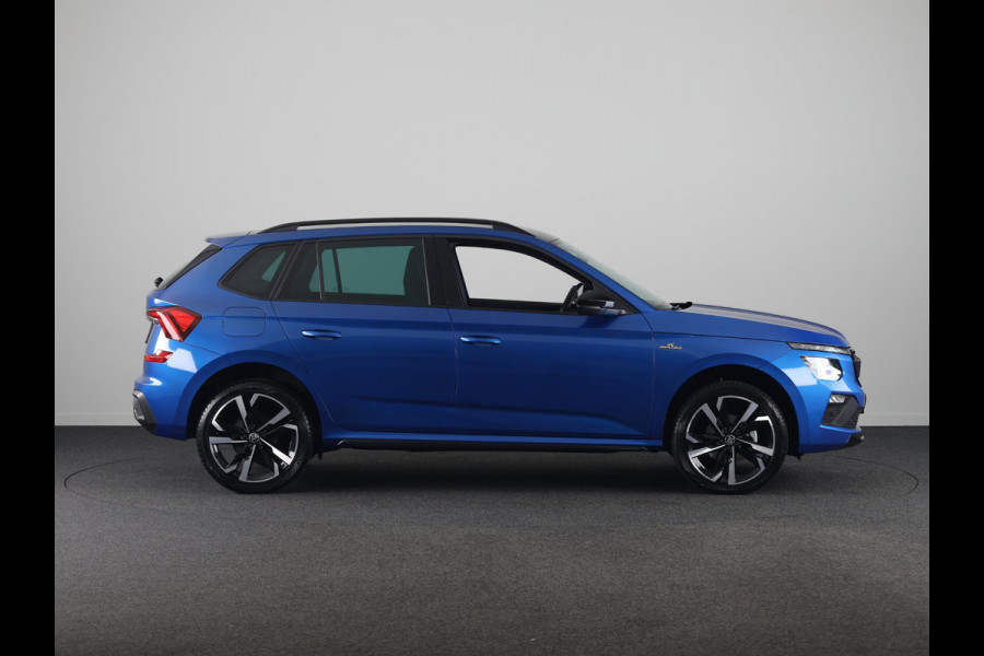 Škoda Kamiq 1.0 TSI Monte Carlo 115 pk | Verlengde garantie | Navigatie via App | Panoramadak | Parkeersensoren | Achteruitrijcamera | Adaptieve cruise controle