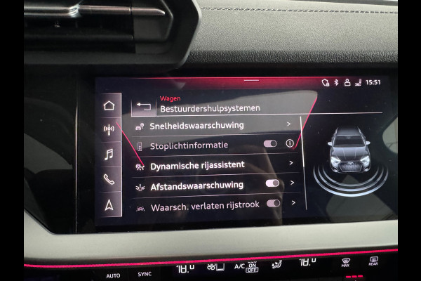 Audi A3 Sportback 35 TFSI S Line BTW|Pano|Keyless|Sfeer+|Camera