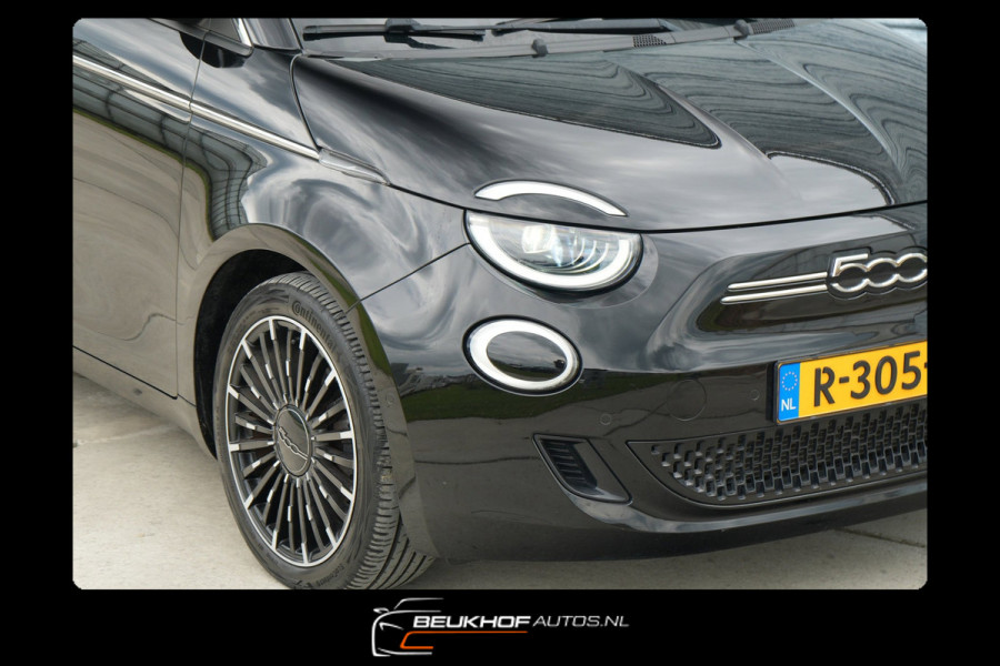 Fiat 500 RED 42 kWh Carplay Camera Panoramadak Soh 91.6%