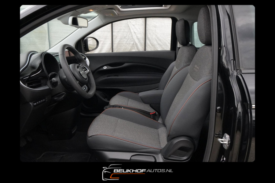 Fiat 500 RED 42 kWh Carplay Camera Panoramadak Soh 91.6%