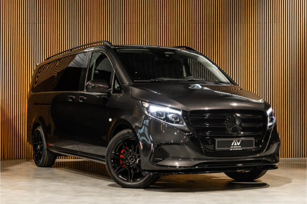 Mercedes-Benz Vito 119 CDI DC L3 XL | AMG | L+R Schuifdeur | Dubbel cabine | 5-Zitter | Navigatie | CarPlay | Camera | Lederen bekleding | Stoelver | 2500 kg trekgewicht | Trekhaak | Multibeam Led | PDC V+A