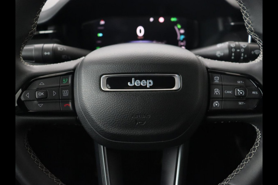 Jeep Compass 4xe 240 Plug-in Hybrid 80th Anniversary | SOH 80,5% | 360 Camera | Adaptive cruise | Full LED | Carplay | Keyless | Half leder | Navigatie | Park Assist | Climate control | PHEV