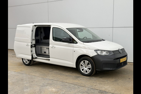 Volkswagen Caddy Cargo Maxi 2.0 TDI 122PK Automaat L1 Cruise Control Climate Control Navigatie Carplay Parkeersensoren Schuifladen Inbouw